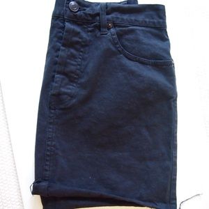 Black Denim Mini Skirt by Brandy Melville